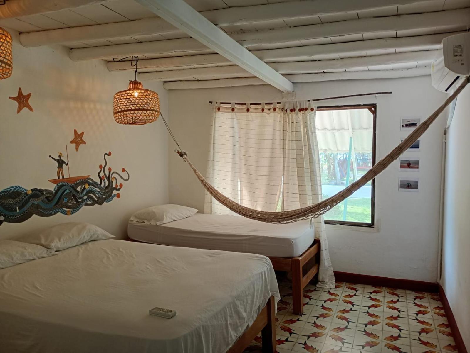 Mar Amar Casa De Playa Hotell Coveñas Exteriör bild
